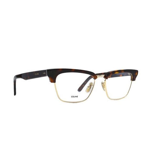 NWT Celine CL 41307 E94 Havana Frame Optical Frames Square Eyeglass